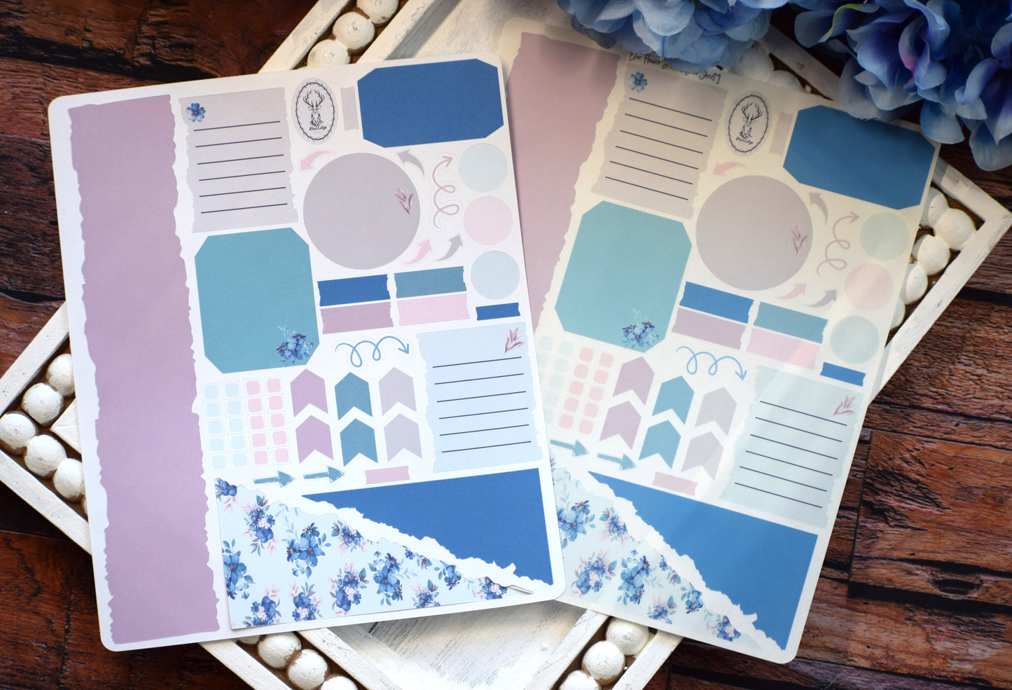 Journaling Deco Weekly Planner Sticker Kit