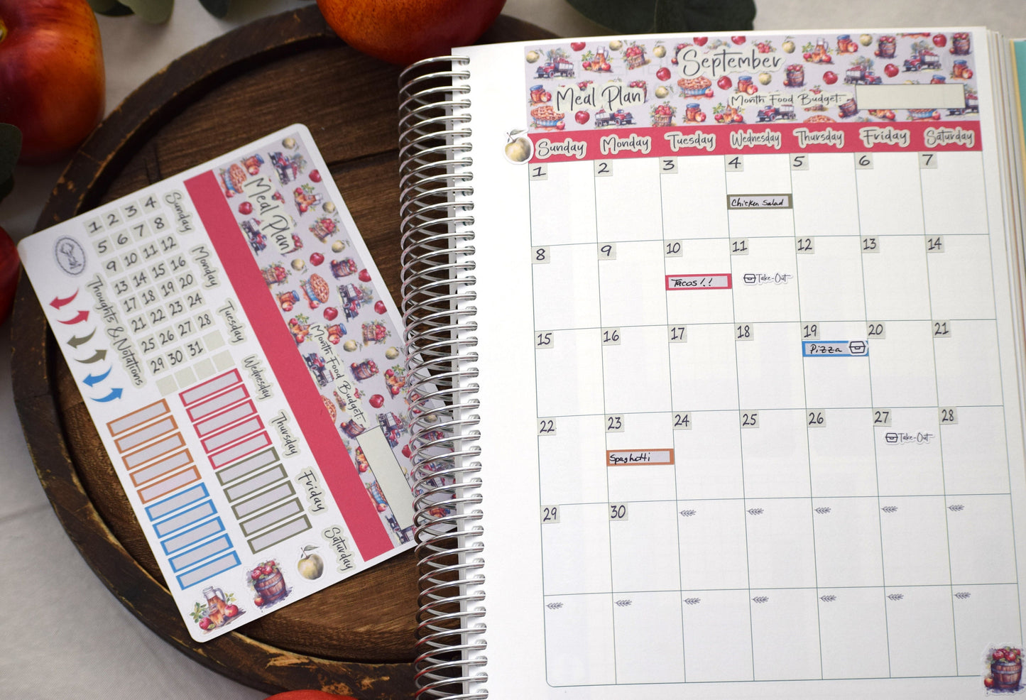 TBM BBP Workbook Sticker Kit, Apple Picking