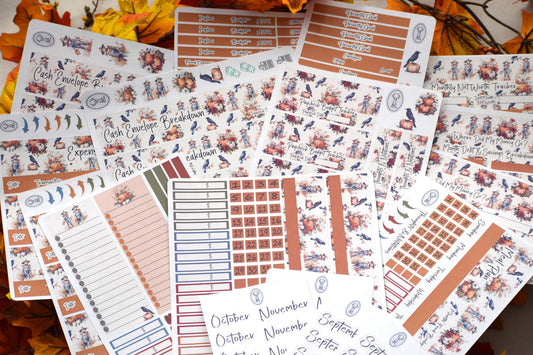 TBM BBP Workbook Sticker Kit, Pumpkins and Crows