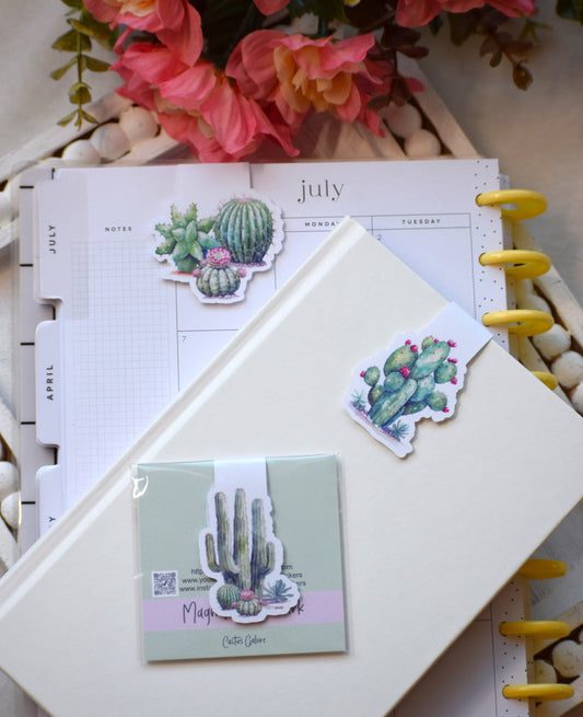 Magnetic Bookmarks, Cactus