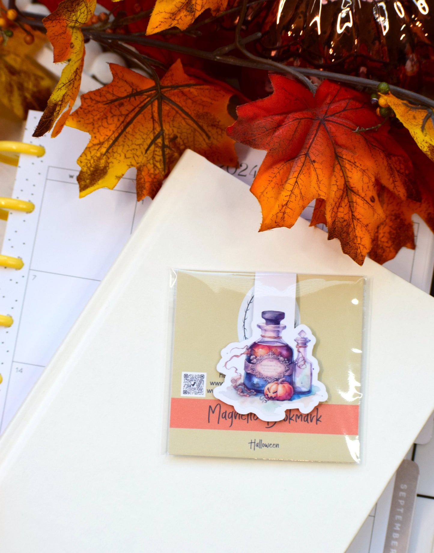 Magnetic Bookmarks, Halloween