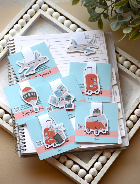 Magnetic Bookmarks, Travel