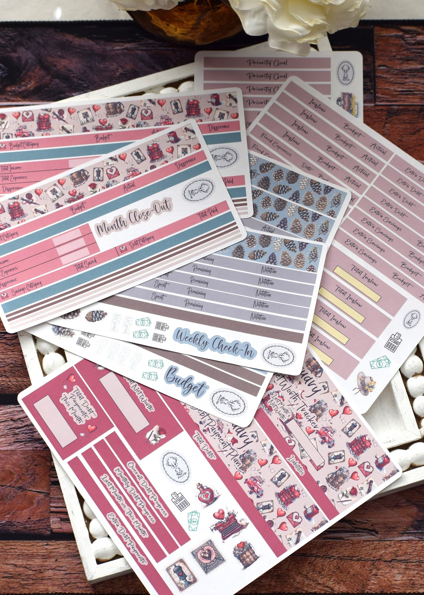 Whoops Sticker Bags, Miscut|Misprint Sticker Mystery Grab Bags, Whoops-A-Lily-Bags