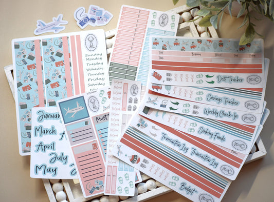 Budget Sticker Kit, Travel