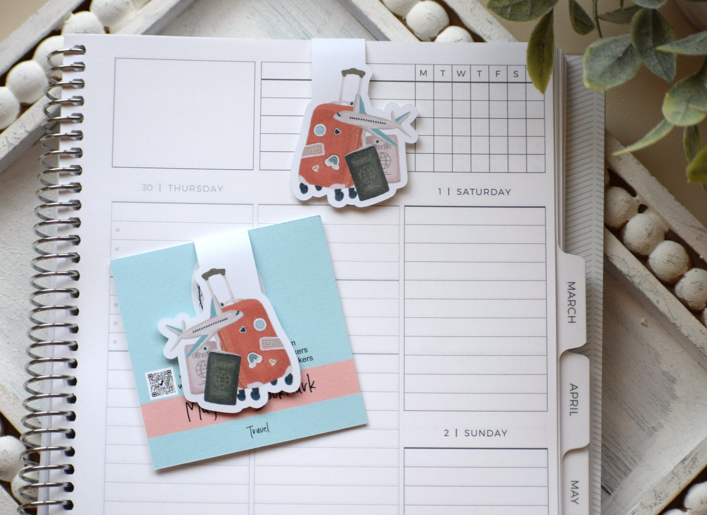 Magnetic Bookmarks, Travel